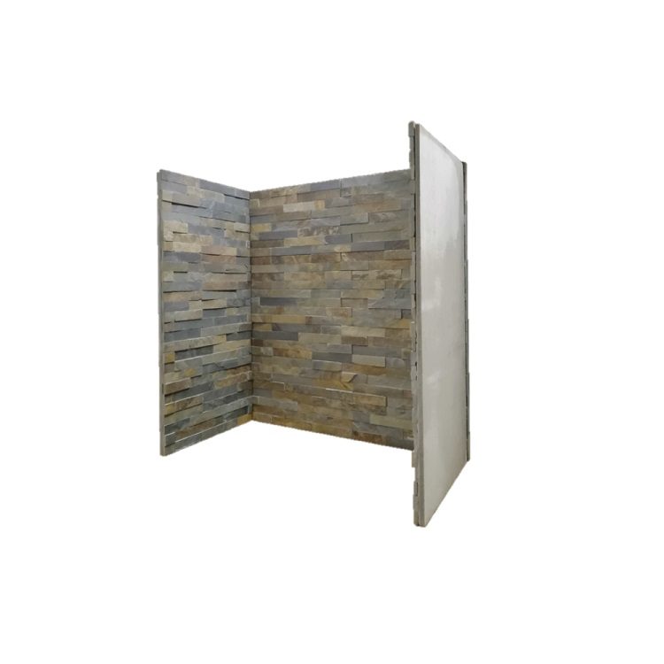 Lockstone Flat Z Rustic Slate Fireplace Chamber — supplier product photograph