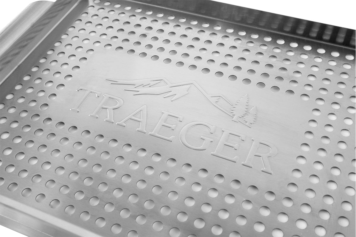 Traeger Stainless Steel Grill Basket - The Stove Yard