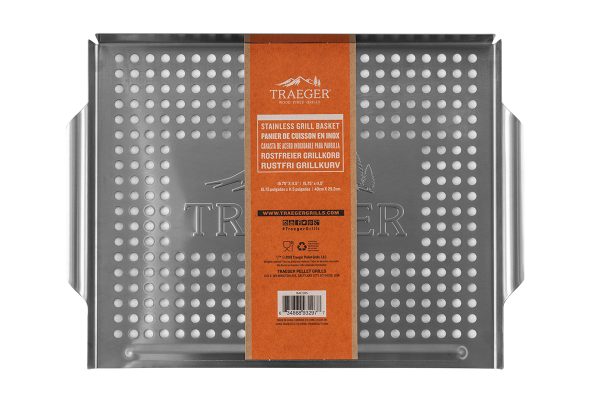 Traeger Stainless Steel Grill Basket - The Stove Yard