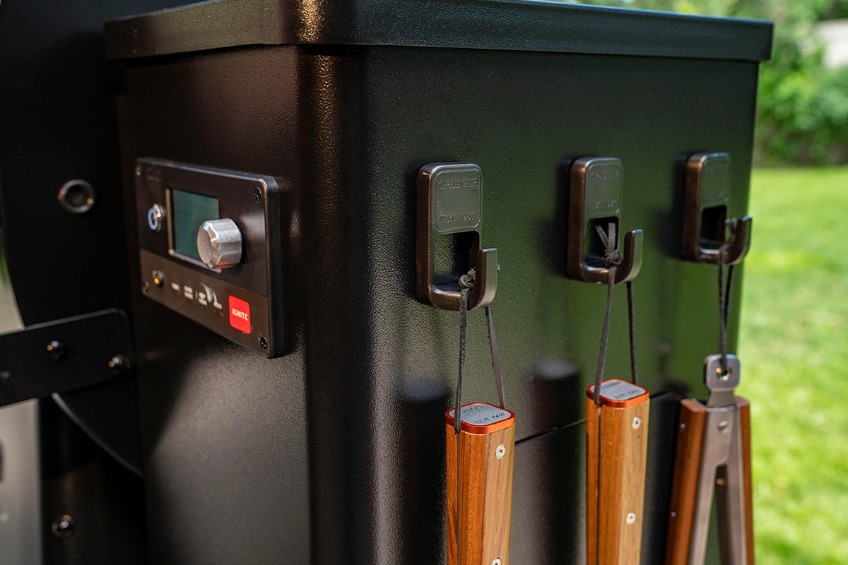 Grill Hopper Magnetic Tool Hooks - 3 Piece - The Stove Yard