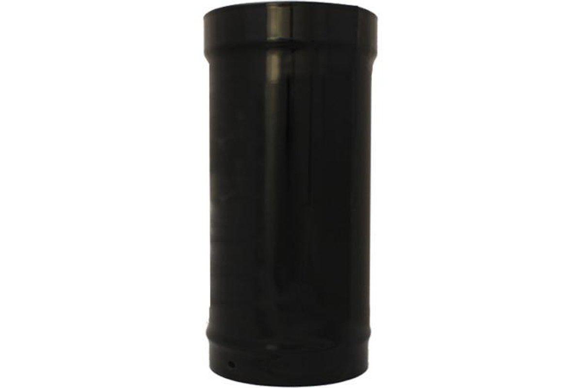 300mm Gloss Black (150mm)-Mi-Flues Ltd-The Stove Yard