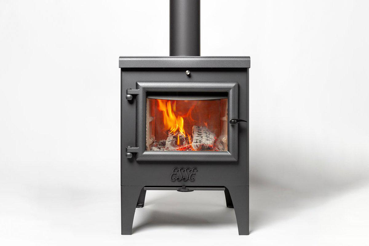 Esse Warmheart S Wood Burner with Cook Top-Esse Ironheart Range-The Stove Yard