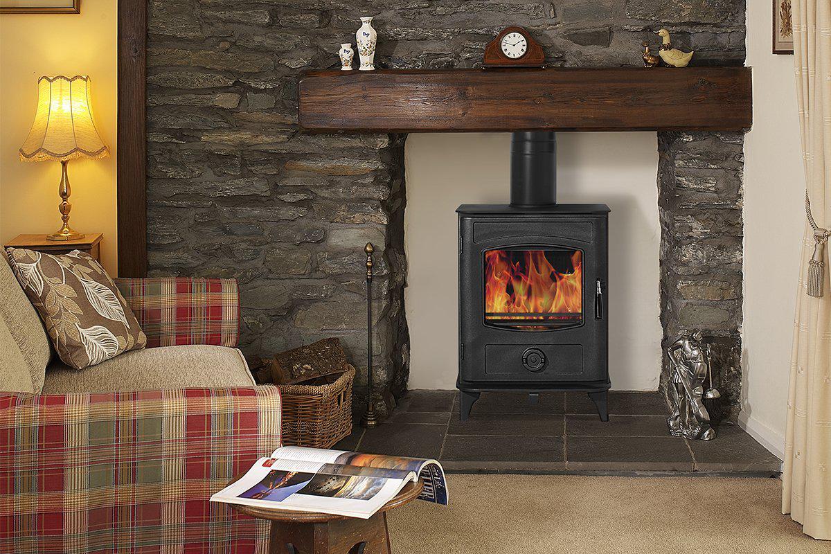 Graphite 8 Ecodesign Stove-Hi-Flame Stoves-The Stove Yard