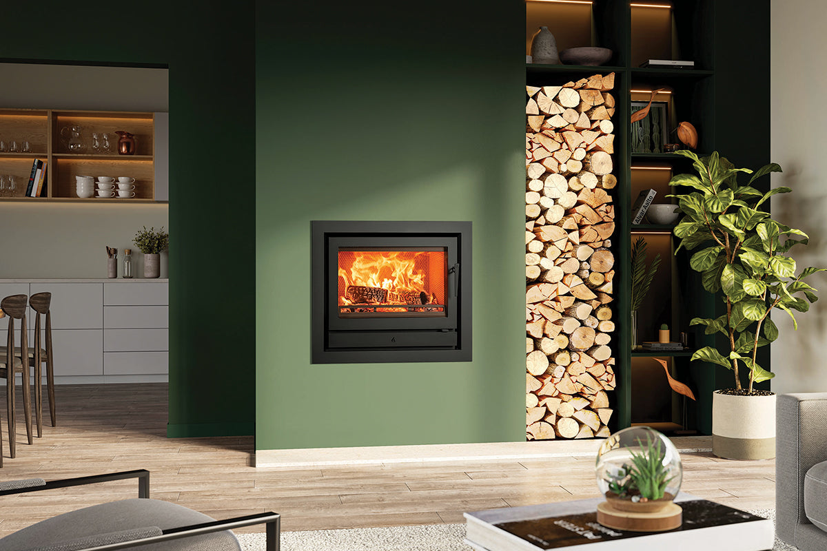 Stovax Riva2 66 Inset Fire-Stovax Gazco-The Stove Yard