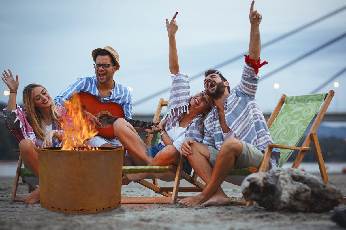Vortex Firepit-Earth Fires-The Stove Yard
