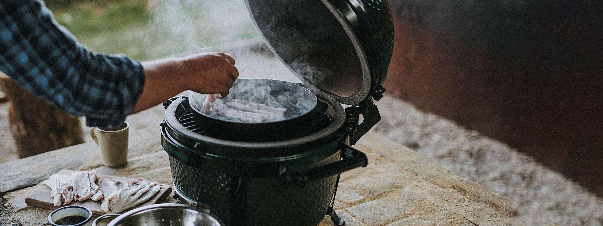 Big Green Egg Racks and Pans