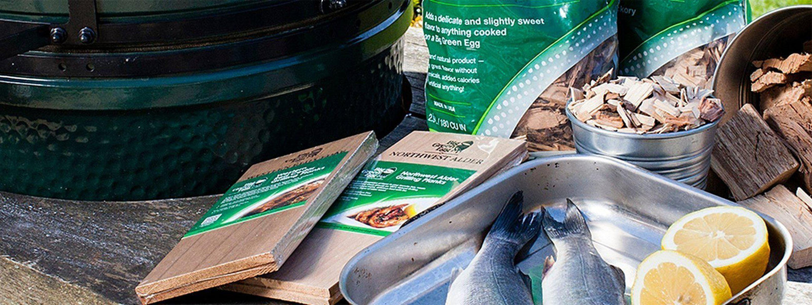 Big Green Egg Smoking Woodchips & Chunks