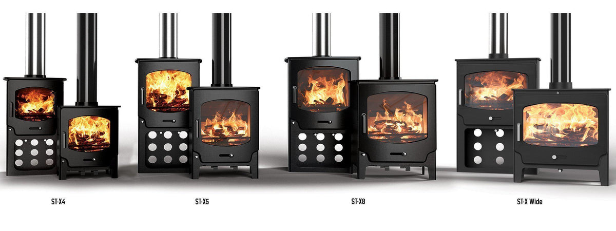 Saltfire ST-X Hybrid Stoves-The Stove Yard