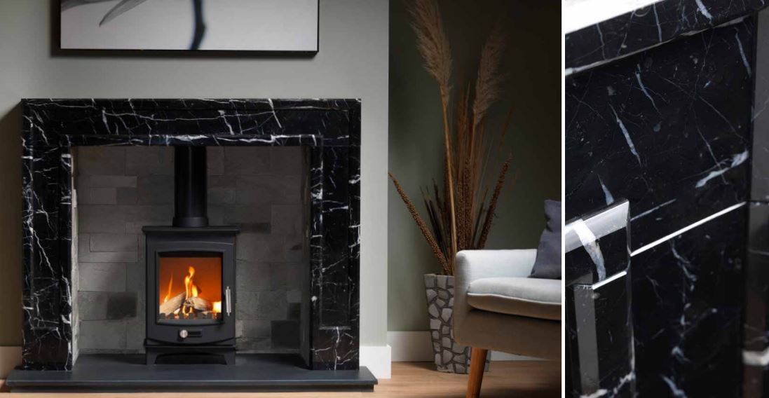 Allora 51″ Natural Nero Marble — product photo