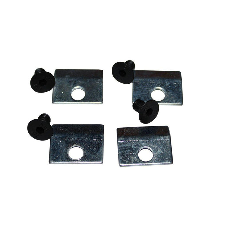 905 Glass Clips, Screws (4)