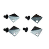 332 Glass Clips, Screws (4)