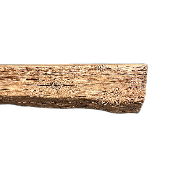 GEOCAST Heritage Natural Oak-effect Fireplace Beam in natural oak effect — supplier finish photograph