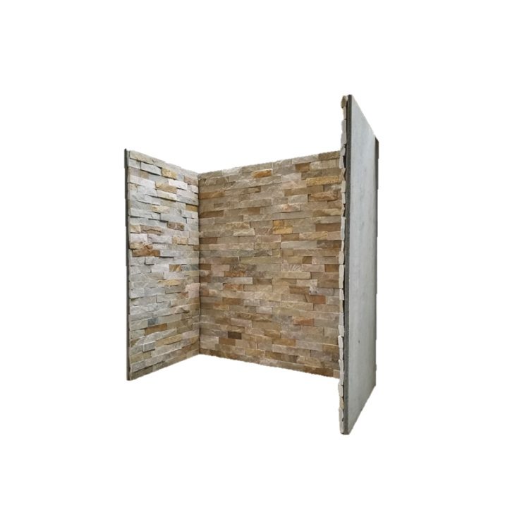 Lockstone Flat Z Oyster Slate Fireplace Chamber — product photo