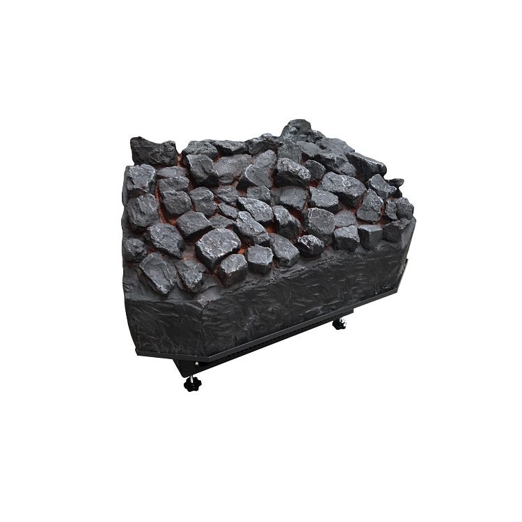 PD9 Inset Electric Fire (Straight front) — supplier product photograph