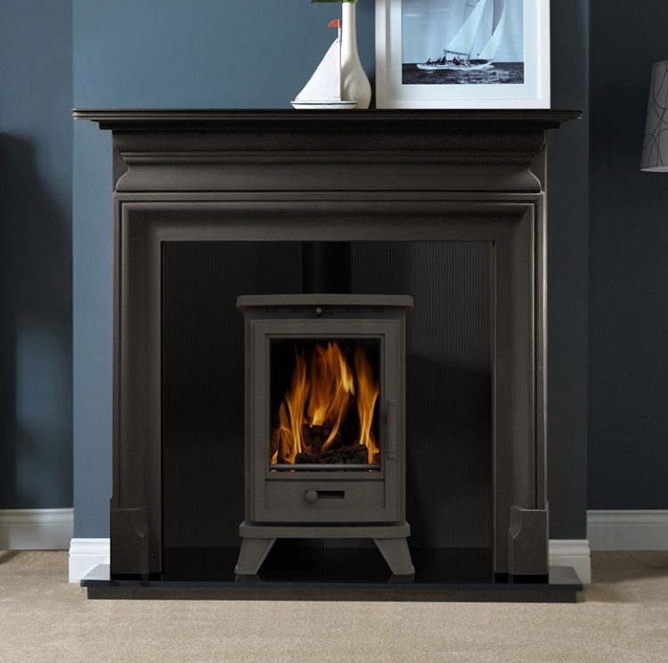 Palmerston (Black) 48″ Mantel — product photo