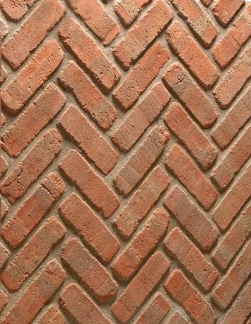 Rustic Brick Herringbone — supplier detail photograph