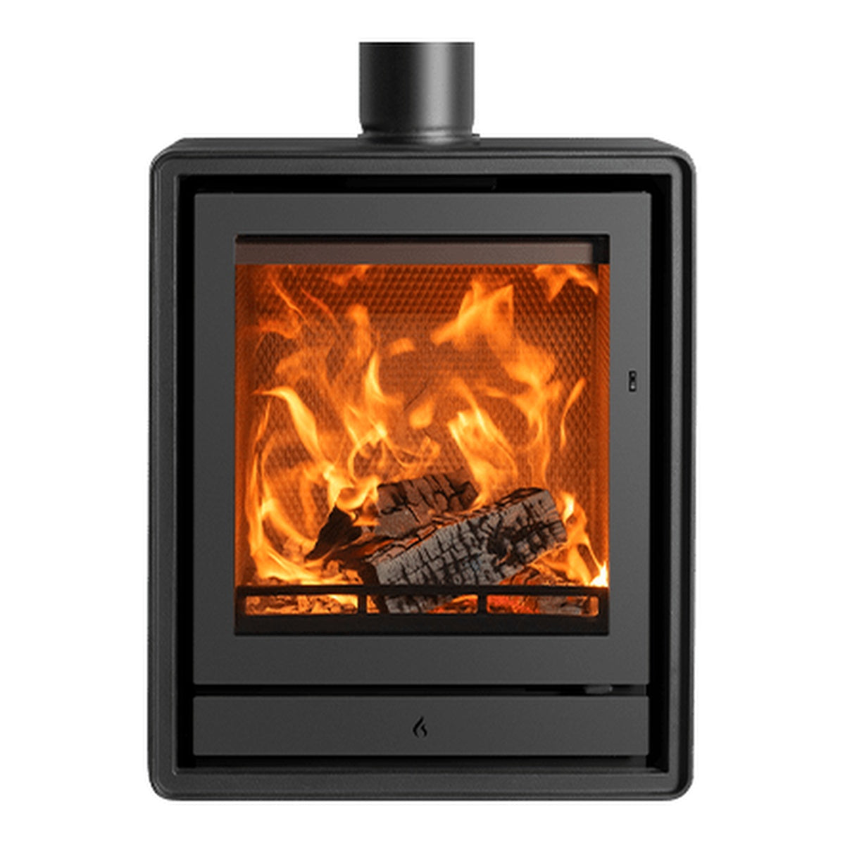 Stovax Riva2 55 freestanding wood-burning fire without optional feet or log box