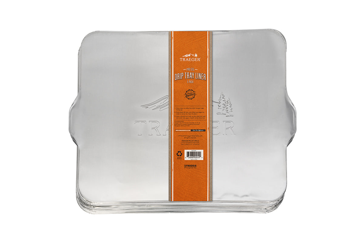 Traeger Drip Tray Liner - 5 PACK - Pro 575 Pro22 - The Stove Yard