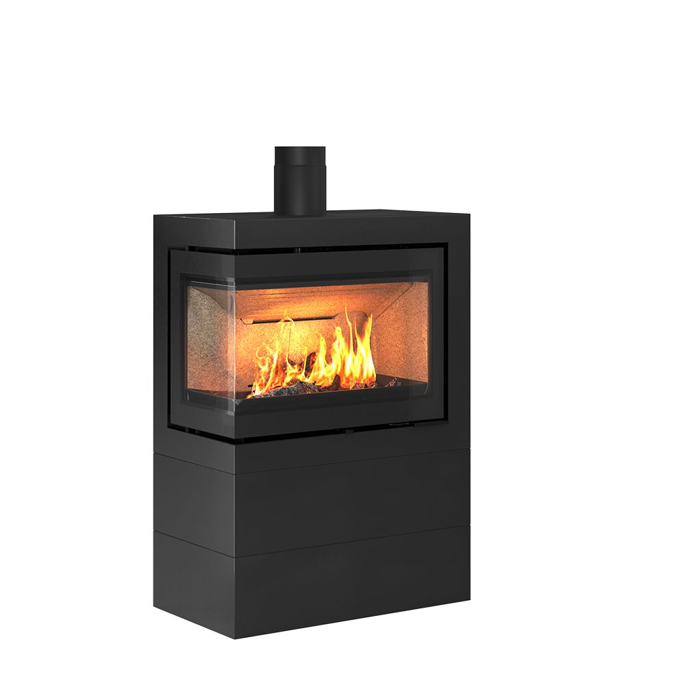 HWAM 5630c — Corner wood-burning stove