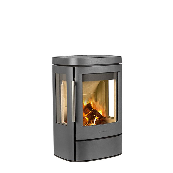 HWAM 4510c grey wood-burning stove