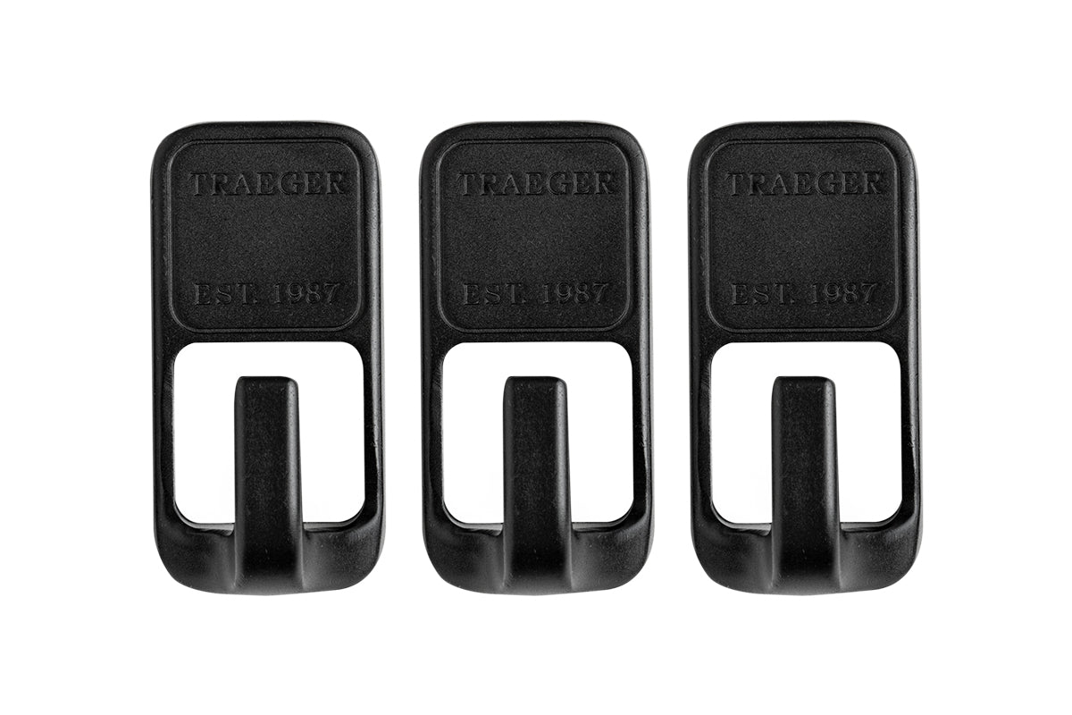 Grill Hopper Magnetic Tool Hooks - 3 Piece - The Stove Yard