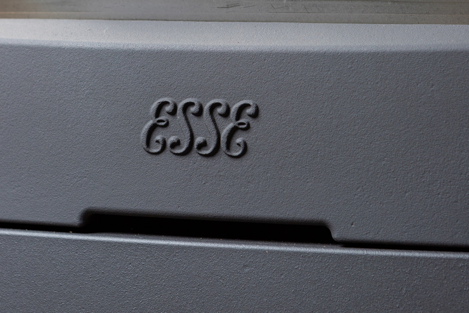 ESSE 775B cast door and ESSE badge detail