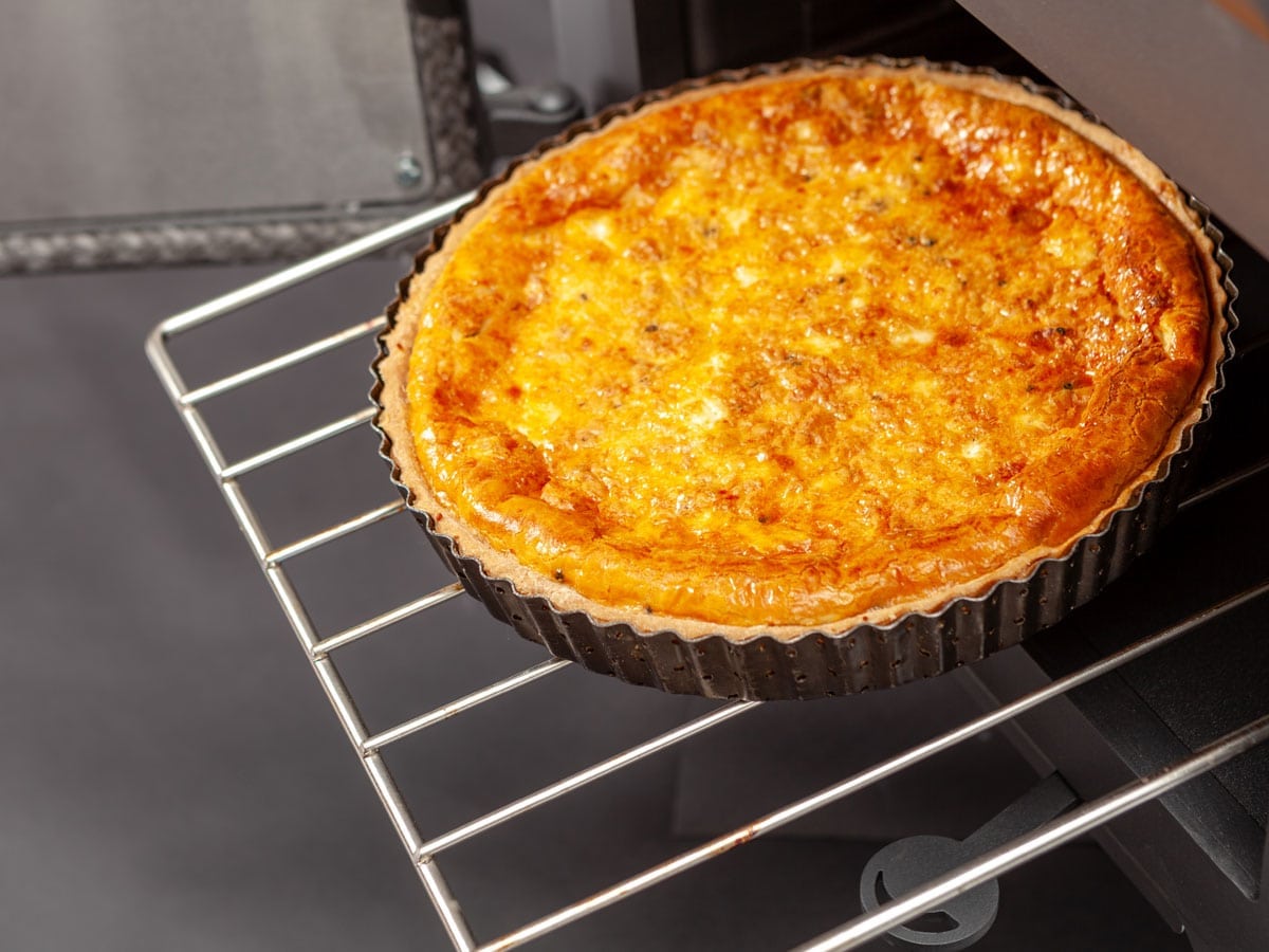 ESSE Bakeheart cooked quiche