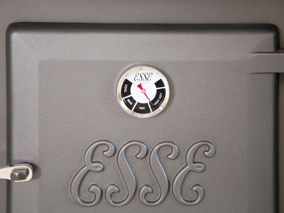 ESSE Ironheart oven temperature dial detail