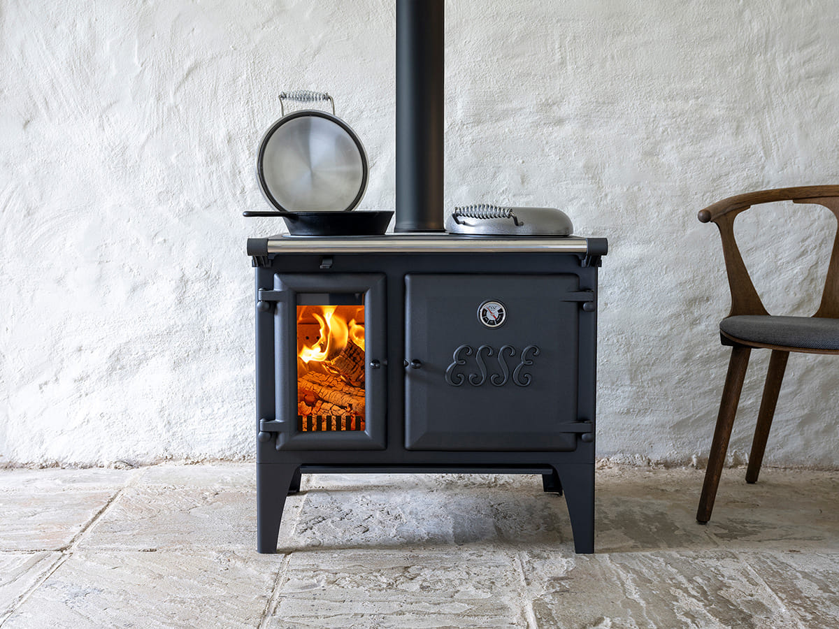 ESSE Lightheart wood-fired cook stove product detail