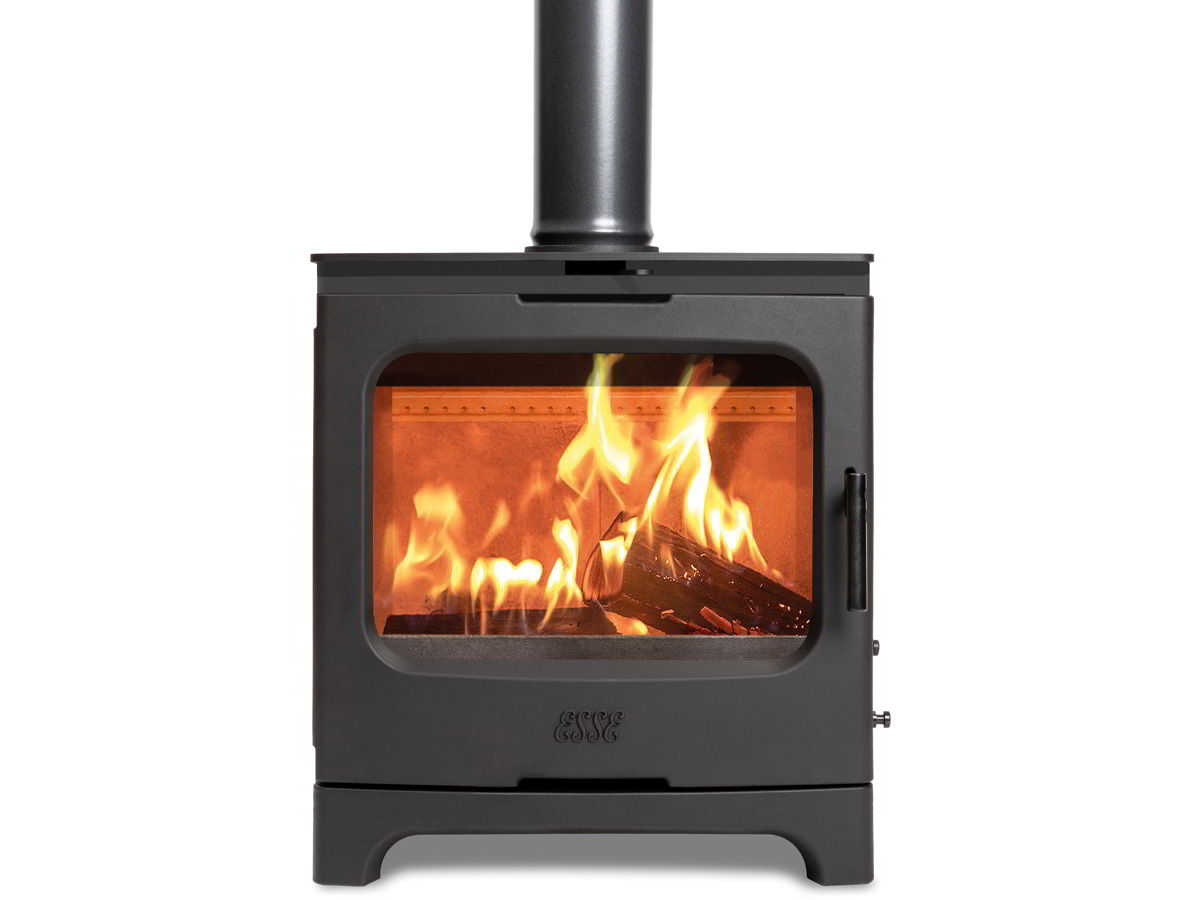 Front product view of the ESSE 775F wood-burning stove