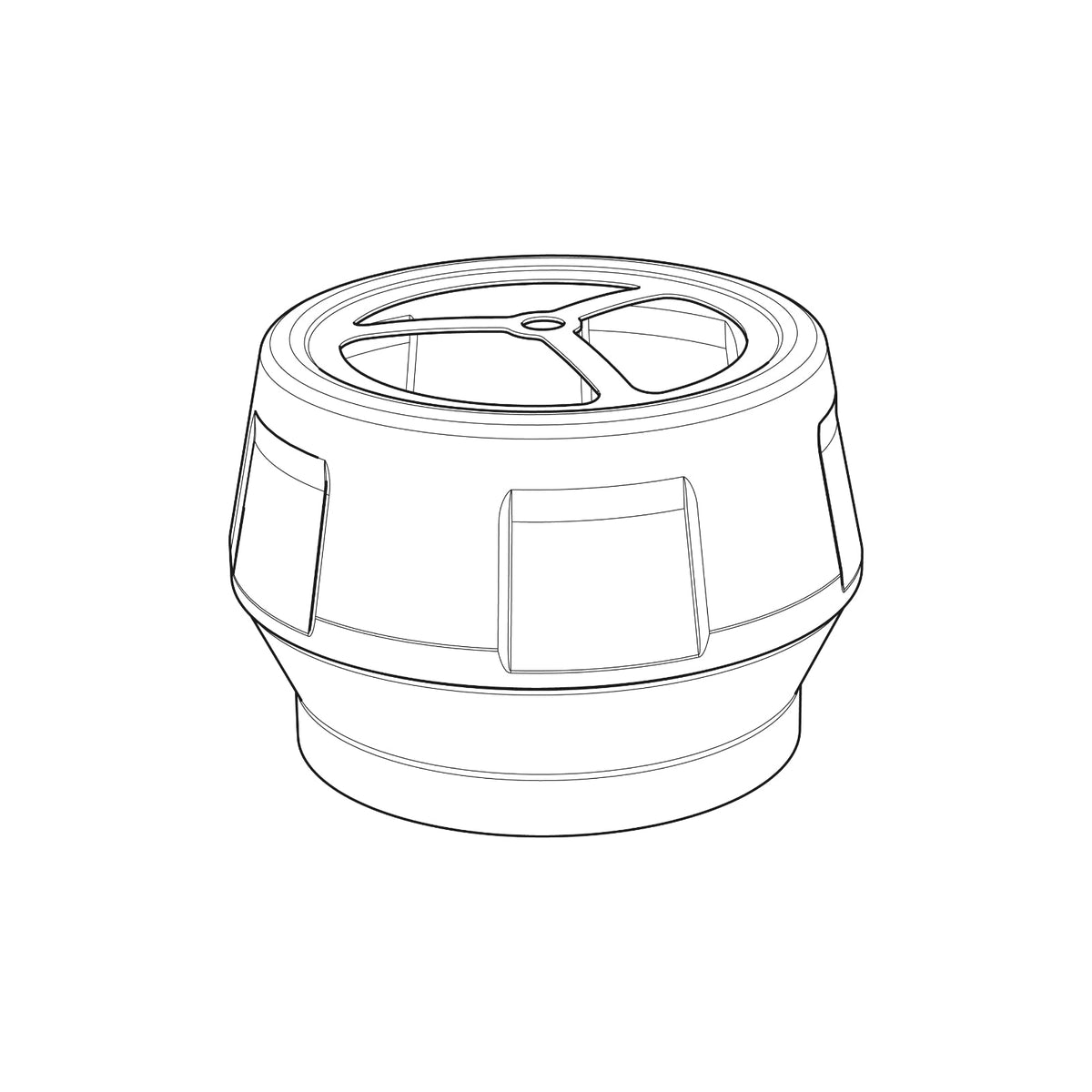 Illustration of Gozney Dome Flue Top
