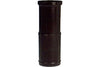 600mm - 1020mm Gloss Black (125mm)-Mi-Flues Ltd-The Stove Yard