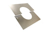 Adjustable Finishing Plate Square 0°- 30° (125mm)-Mi-Flues Ltd-The Stove Yard