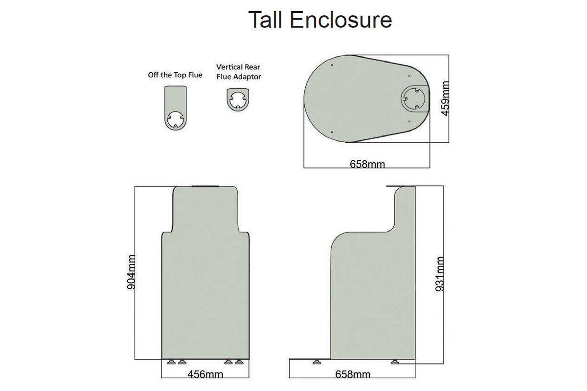 Apple Pie - Enclosure-Saltfire Ekol-The Stove Yard