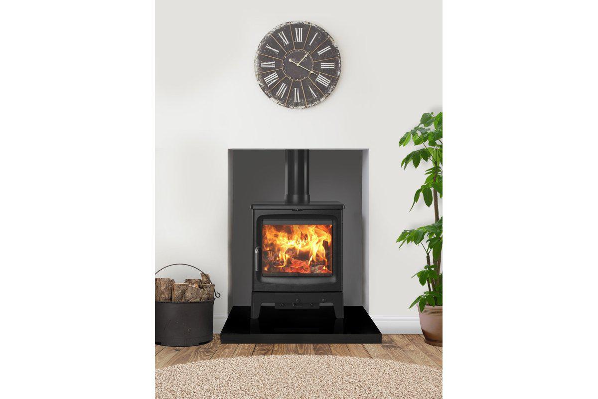 Bignut 5 Wood Burning Stove 5.0kW-Saltfire Ekol-The Stove Yard