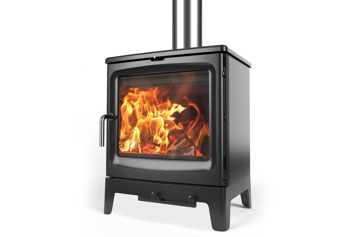 Bignut 5 Wood Burning Stove 5.0kW-Saltfire Ekol-The Stove Yard