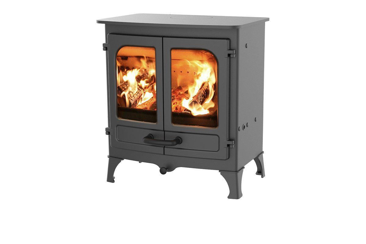 Charnwood Island 1 Wood Burning Stove-Charnwood Stoves-The Stove Yard