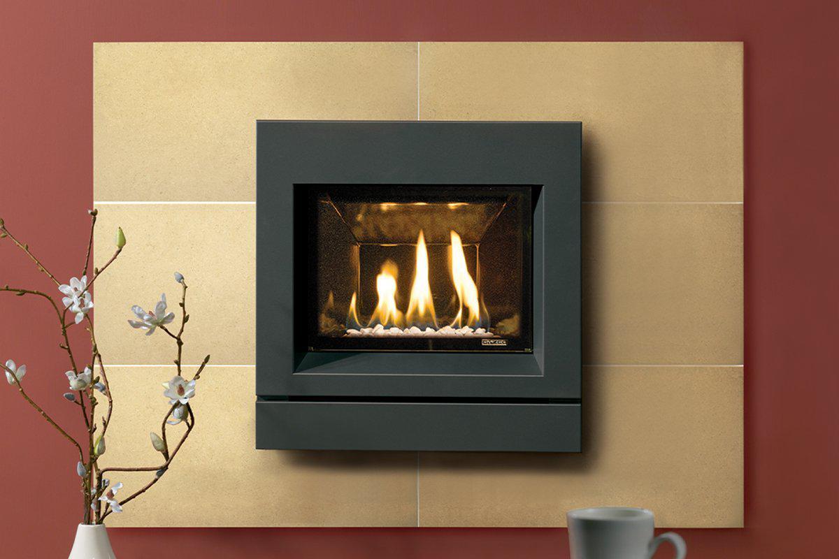 Designio Graphite Logic HE Balanced Flue-Stovax Gazco-The Stove Yard