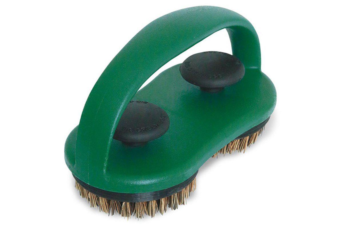 Dual Head Palmyra Scrubber Brush-Big Green Egg-The Stove Yard