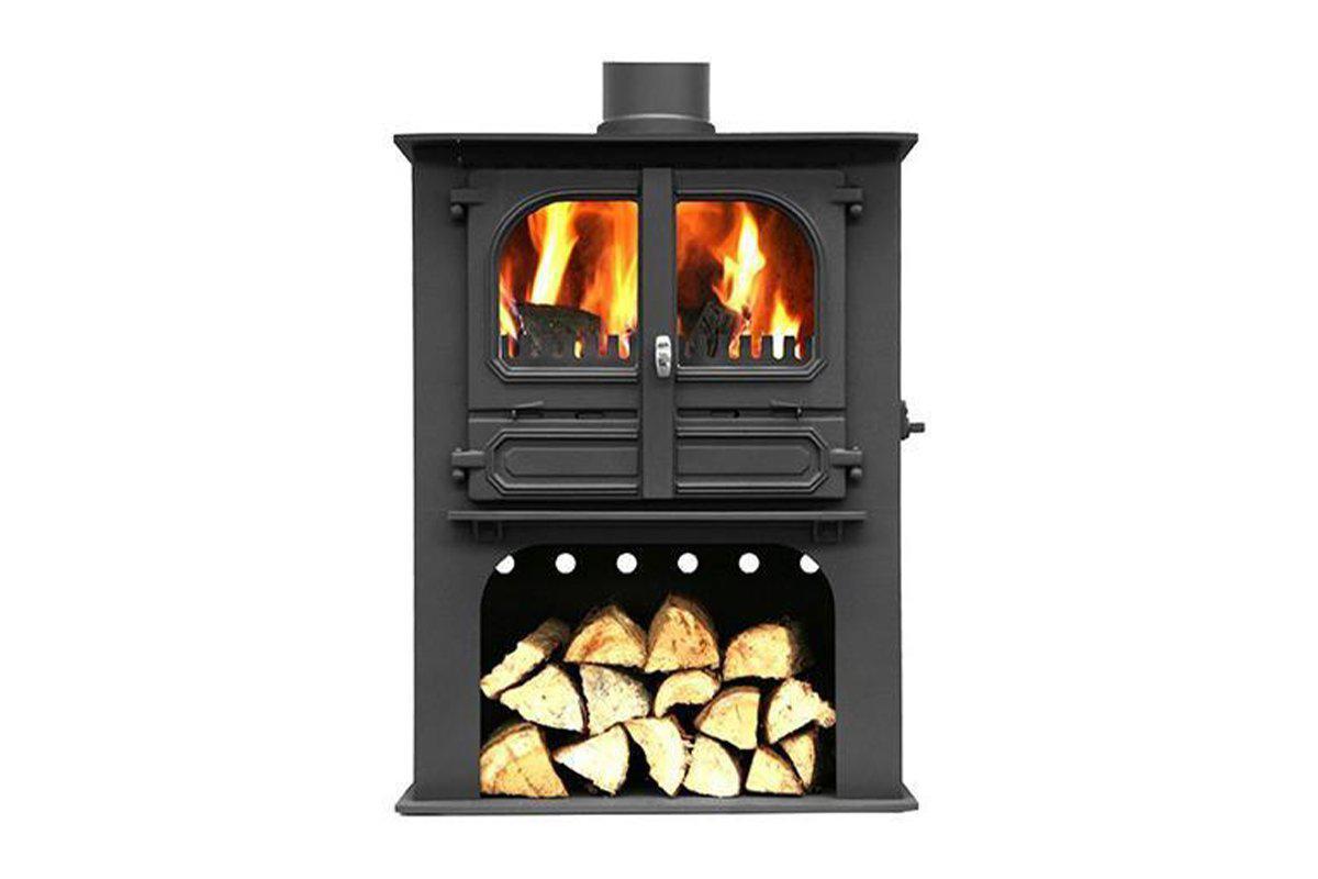 Dunsley Highlander 8 Log Store Multi Fuel / Wood Burning Stove-Dunsley Stoves-The Stove Yard