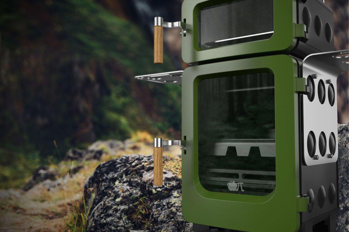 Ekol Baked Apple 4.0kW Stove with Top Oven-Saltfire Ekol-The Stove Yard