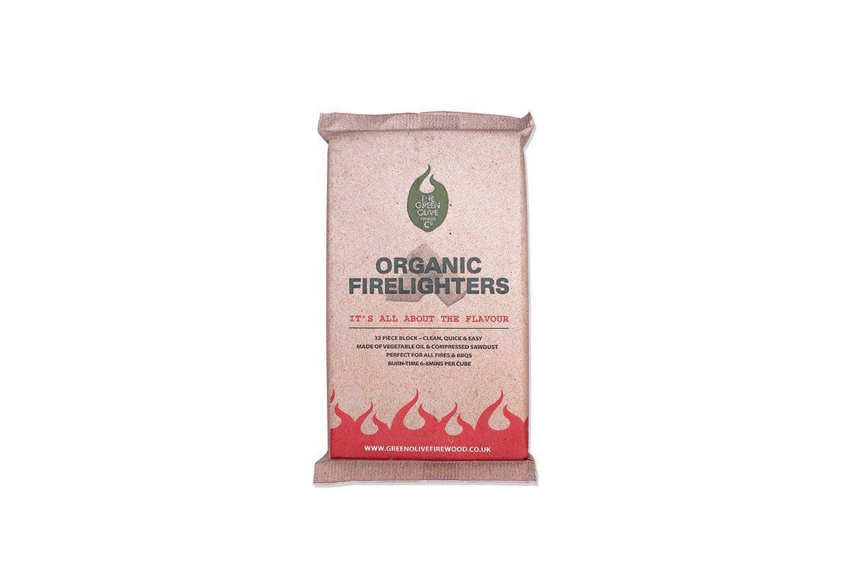 Green Olive Organic Fire Lighters-Green Olive Firewood Company-The Stove Yard