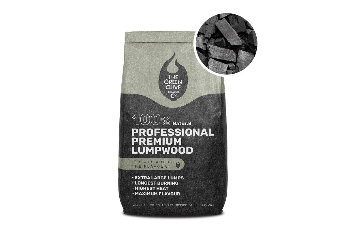 Green Olive Professional Premium Lumpwood 12kg-Green Olive Firewood Company-The Stove Yard