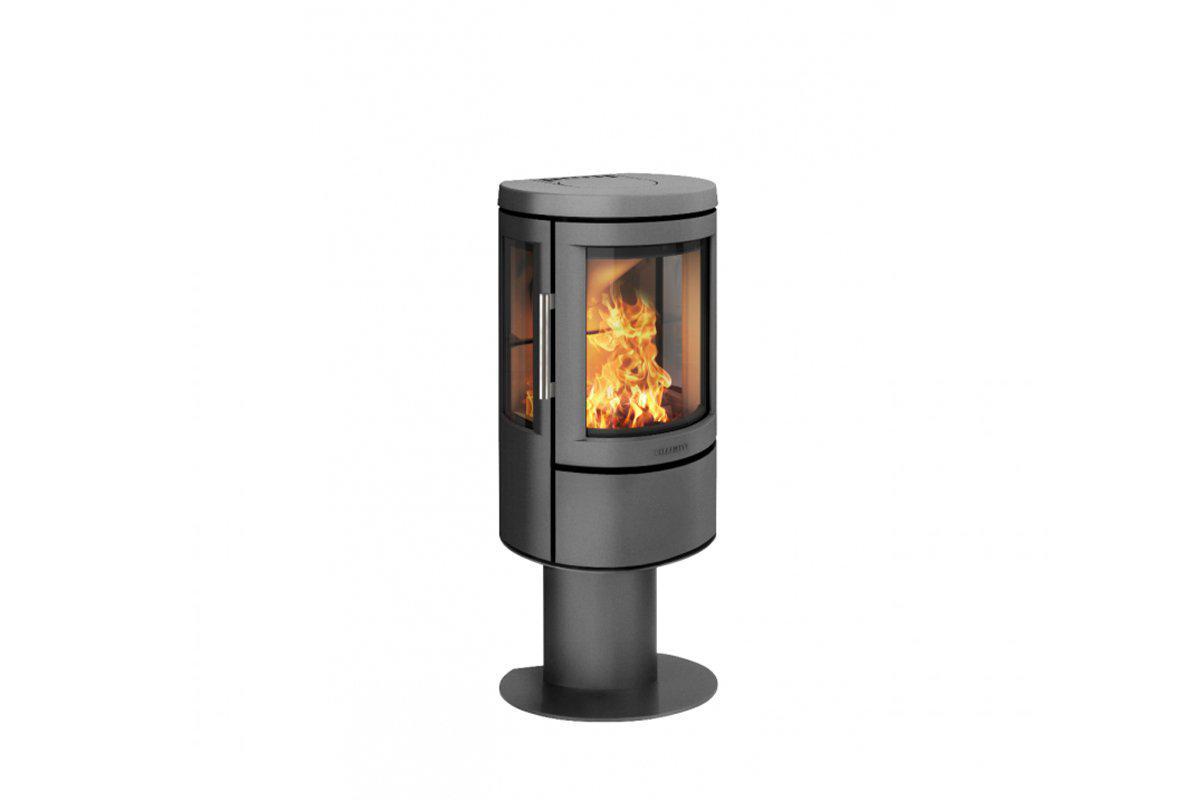 HWAM 2610C Pedestal-Hwam Wood Burning Stoves-The Stove Yard