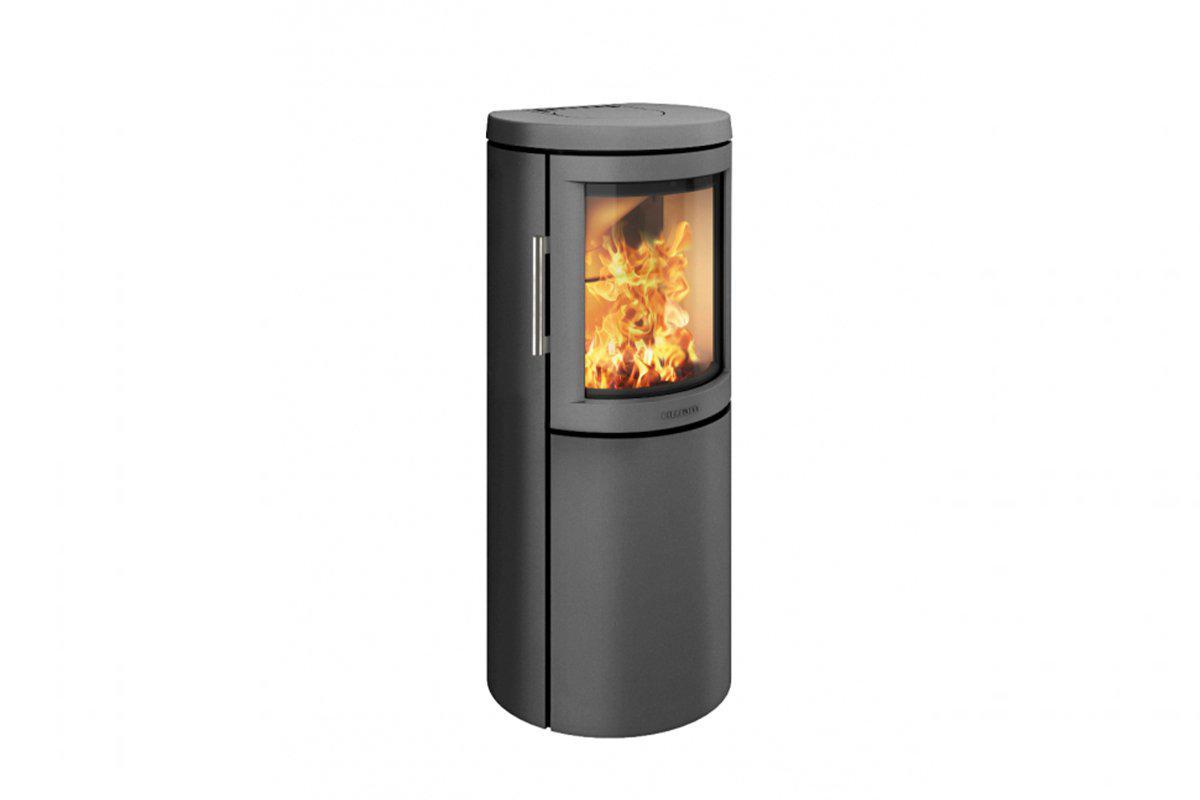 HWAM 2640C WITH LOG STORE | The Stove Yard