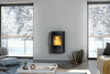 HWAM 4520C Wall Hung-Hwam Wood Burning Stoves-The Stove Yard