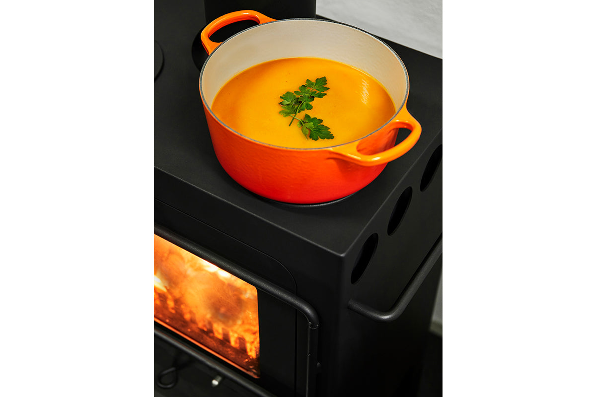 HWAM Classic 4 with Wood Store