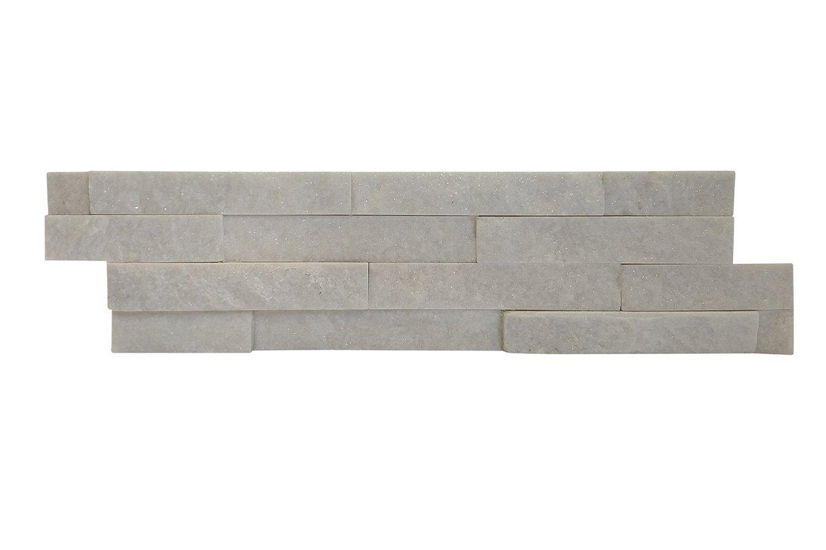 Lockstone "Flat Z" White Quartzite (box)-T&amp;T Distributors-The Stove Yard
