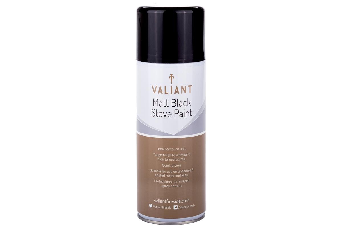Matt Black Stove Paint Spray 400ml | The Stove Yard