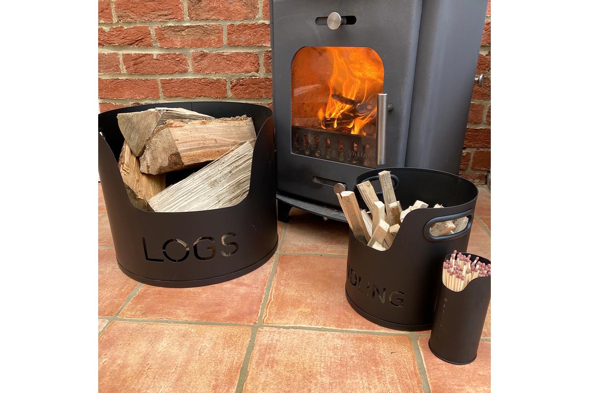 Metal Basket Set-Valiant Fireside-The Stove Yard